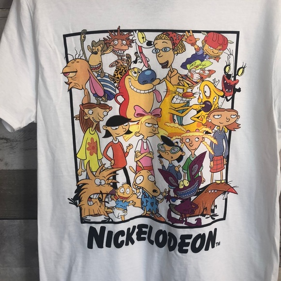 Nickelodeon classic Characters Tee shirt size M - Picture 2 of 6